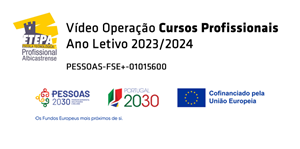 Destaque - Vídeo Operação Cursos Profissionais Ano Letivo 2023/2024